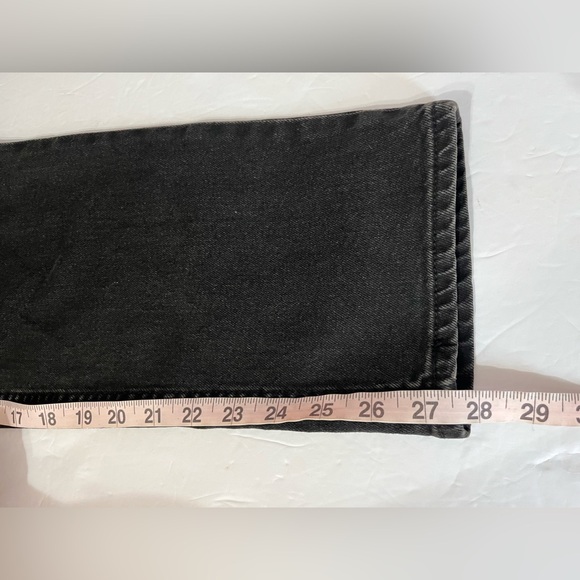 NWT H&M Jeans Women’s 4 Slim Regular Ankle‎ Black Straight Leg Comfort Stretch - Picture 9 of 11